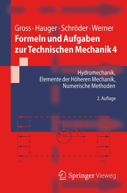 Cover-Bild Formeln und Aufgaben zur Technischen Mechanik 4