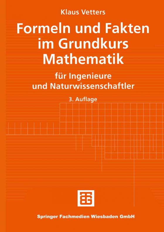 Cover-Bild Formeln und Fakten im Grundkurs Mathematik