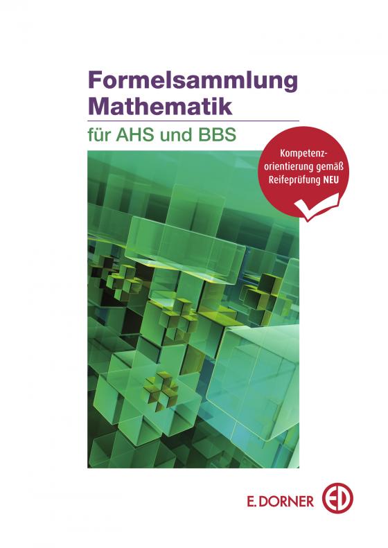 Cover-Bild Formelsammlung Mathematik für AHS und BBS