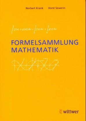 Cover-Bild Formelsammlung Mathematik