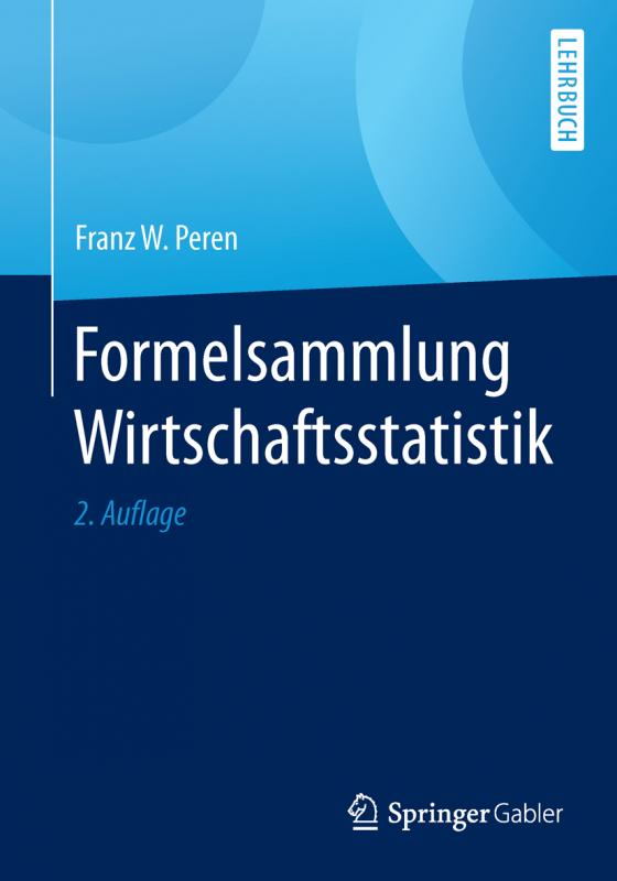 Cover-Bild Formelsammlung Wirtschaftsstatistik