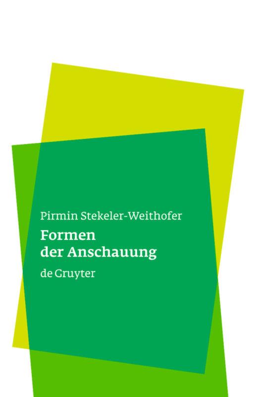 Cover-Bild Formen der Anschauung