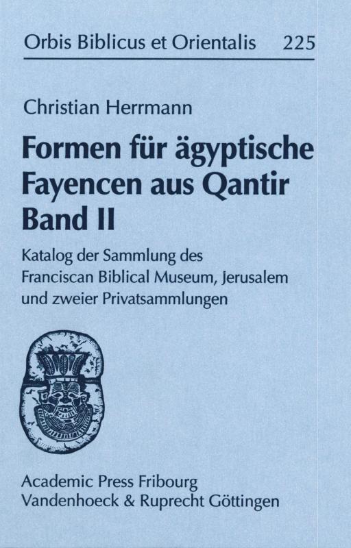 Cover-Bild Formen für ägyptische Fayencen aus Qantir Band II