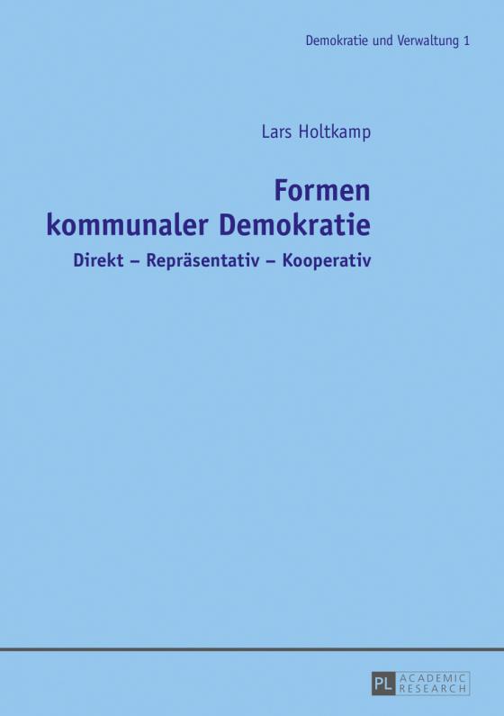 Cover-Bild Formen kommunaler Demokratie