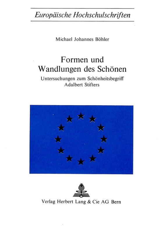 Cover-Bild Formen und Wandlungen des Schönen