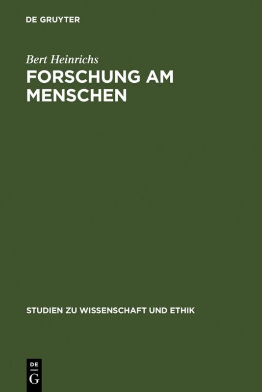 Cover-Bild Forschung am Menschen