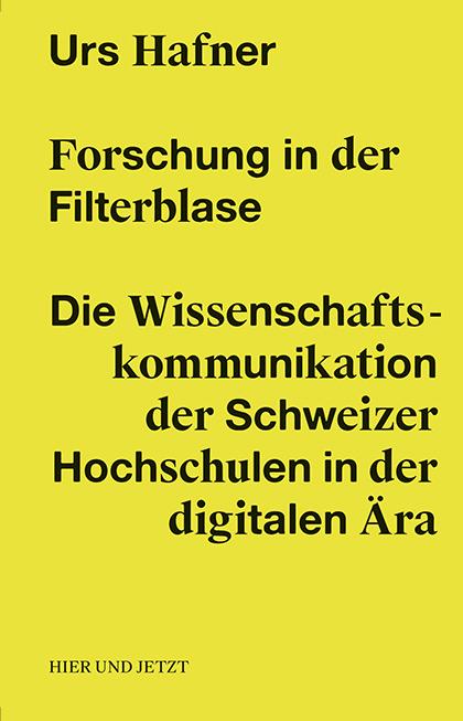 Cover-Bild Forschung in der Filterblase