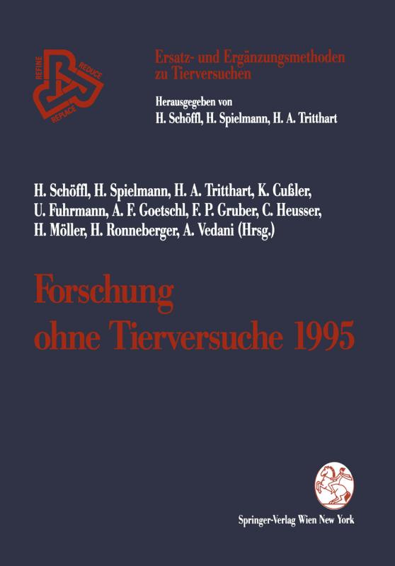 Cover-Bild Forschung ohne Tierversuche 1995