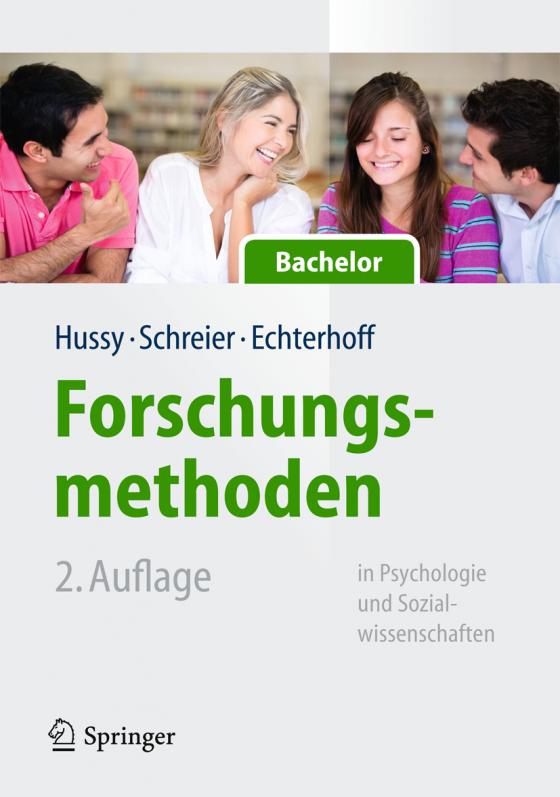 Cover-Bild Forschungsmethoden in Psychologie und Sozialwissenschaften für Bachelor