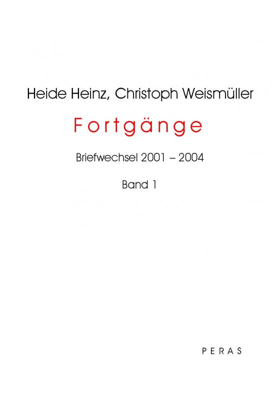 Cover-Bild Fortgänge