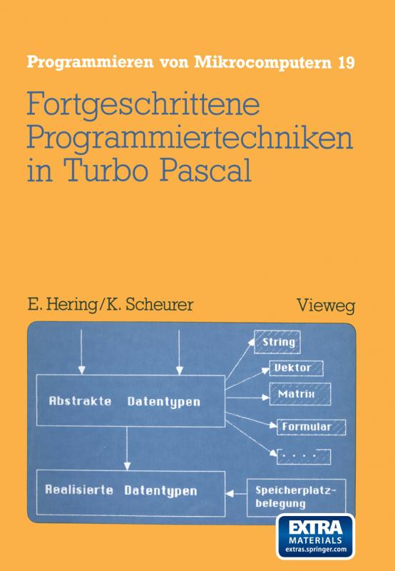 Cover-Bild Fortgeschrittene Programmiertechniken in Turbo Pascal
