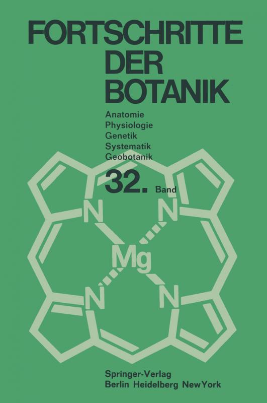 Cover-Bild Fortschritte der Botanik