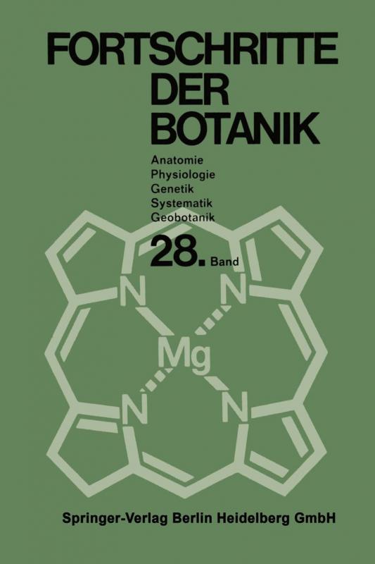 Cover-Bild Fortschritte der Botanik