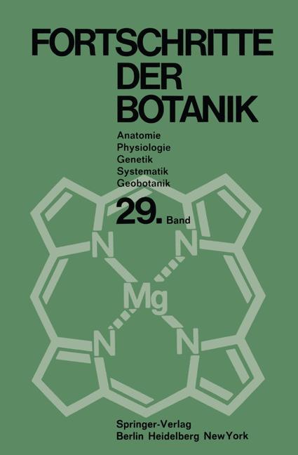 Cover-Bild Fortschritte der Botanik