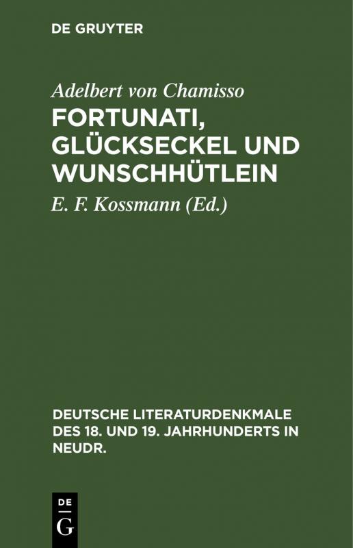 Cover-Bild Fortunati, Glückseckel und Wunschhütlein