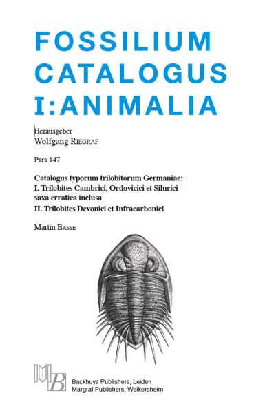 Cover-Bild Fossilium Catalogus I: Animalia; Pars 147