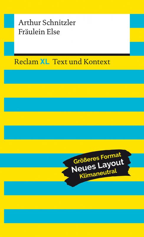 Cover-Bild Fräulein Else. Textausgabe mit Kommentar und Materialien