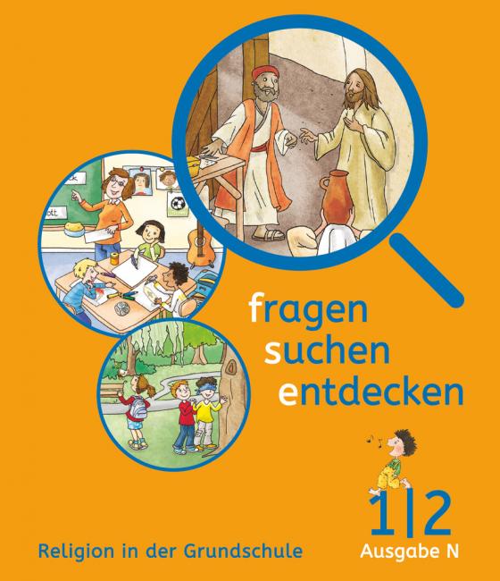 Cover-Bild Fragen-suchen-entdecken - Katholische Religion in der Grundschule - Ausgabe N (Nord) - 1./2. Schuljahr