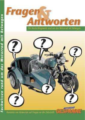 Cover-Bild Fragen und Antworten. 500 Antworten auf Fragen rund um das Motorrad mit Beiwagen