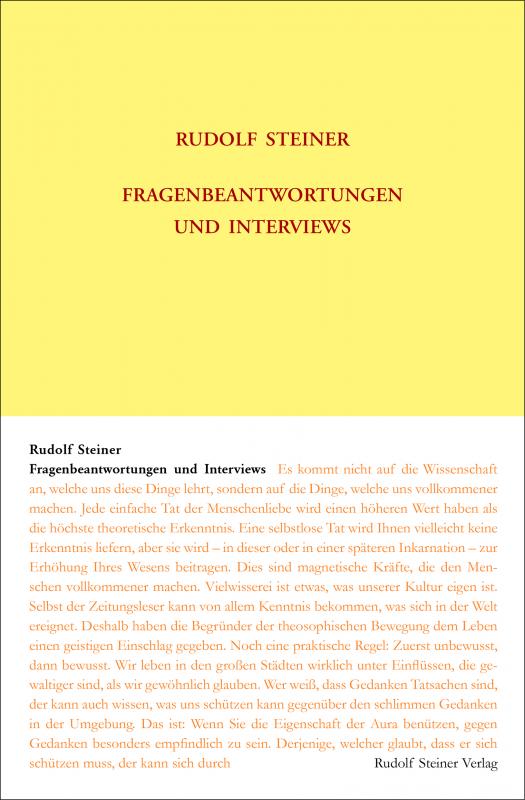 Cover-Bild Fragenbeantwortungen und Interviews