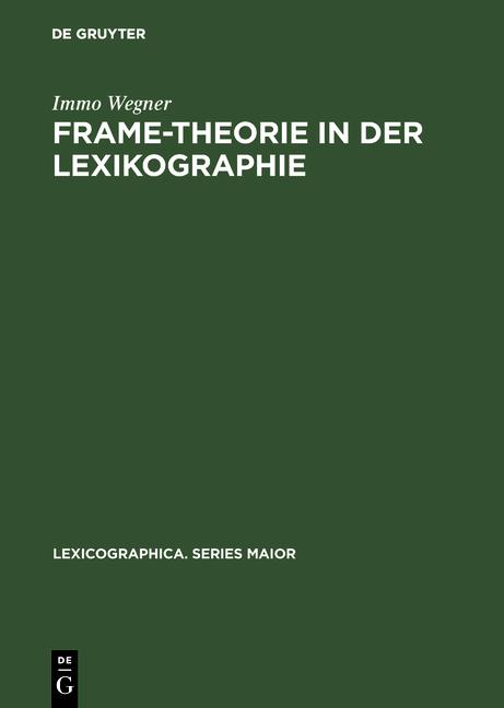 Cover-Bild Frame-Theorie in der Lexikographie