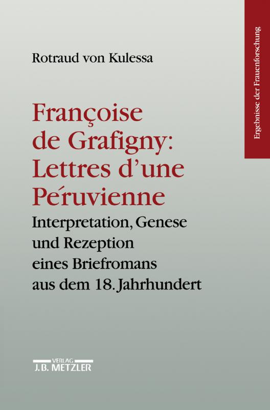 Cover-Bild Francoise de Grafigny: "Lettres d'une Péruvienne"