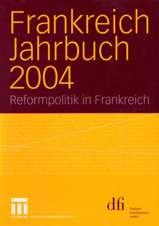 Cover-Bild Frankreich Jahrbuch 2004
