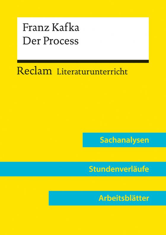 Cover-Bild Franz Kafka: Der Process (Lehrerband) | Mit Downloadpaket (Unterrichtsmaterialien)