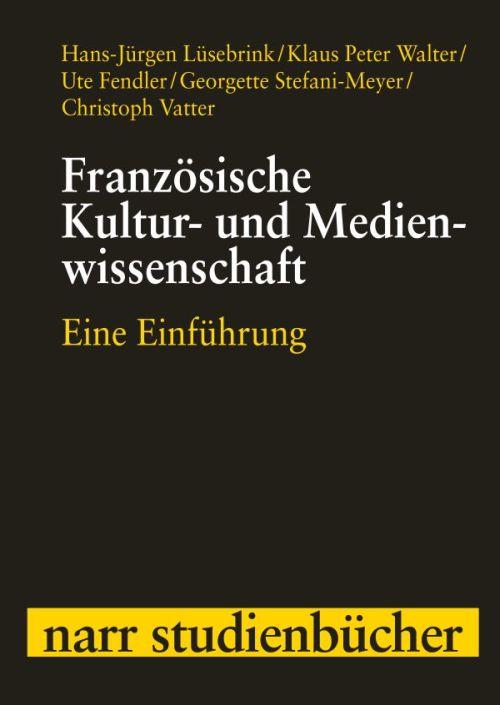 Cover-Bild Französische Kultur- und Medienwissenschaft