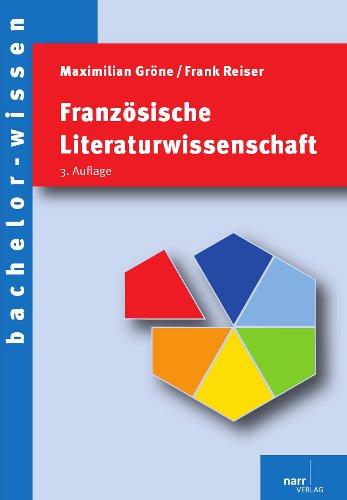Cover-Bild Französische Literaturwissenschaft