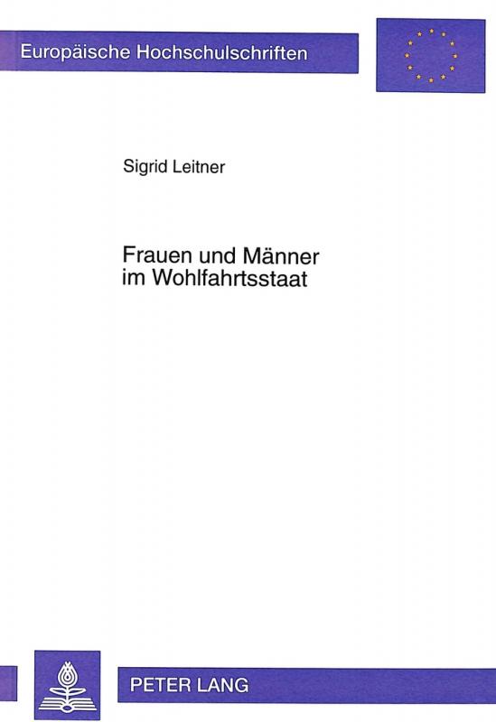 Cover-Bild Frauen und Männer im Wohlfahrtsstaat