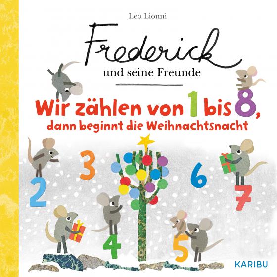 Cover-Bild Frederick und seine Freunde – Wir zählen von 1 bis 8, dann beginnt die Weihnachtsnacht