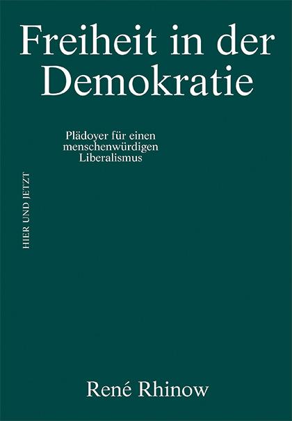 Cover-Bild Freiheit in der Demokratie