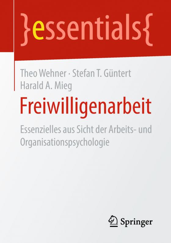 Cover-Bild Freiwilligenarbeit