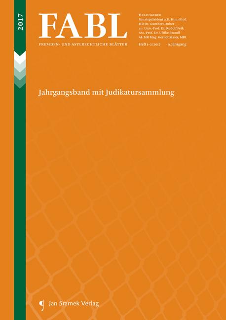 Cover-Bild Fremden- und Asylrechtliche Blätter (FABL)