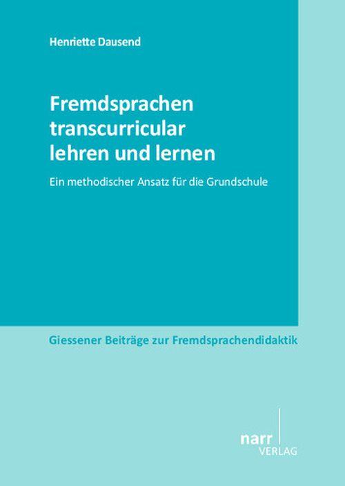 Cover-Bild Fremdsprachen transcurricular lehren und lernen