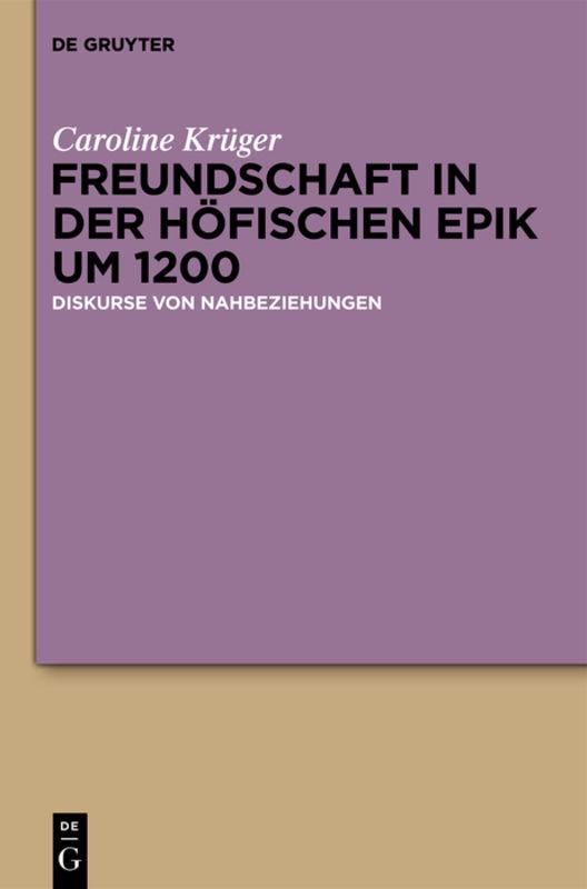 Cover-Bild Freundschaft in der höfischen Epik um 1200