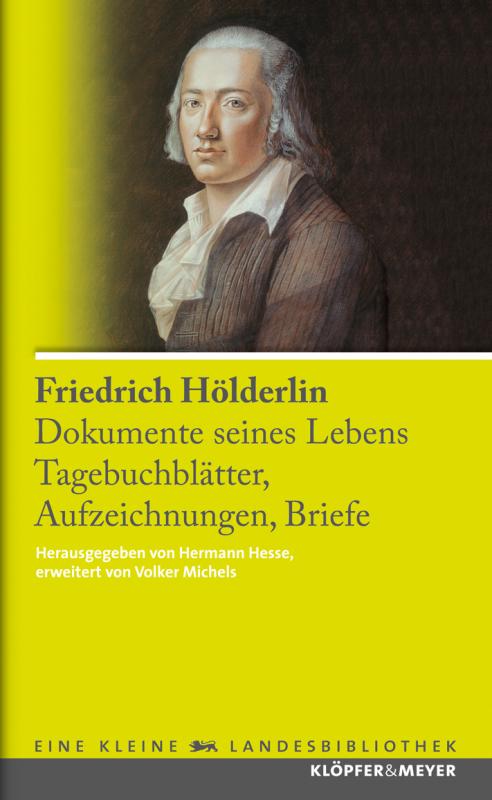 Cover-Bild Friedrich Hölderlin. Dokumente seines Lebens