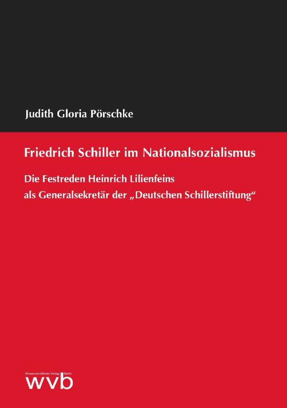 Cover-Bild Friedrich Schiller im Nationalsozialismus