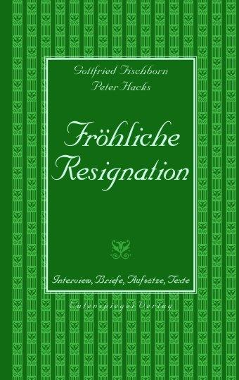Cover-Bild Fröhliche Resignation