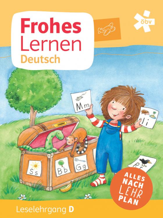 Cover-Bild Frohes Lernen Deutsch, Leselehrgang Druckschrift mit Lauttabelle