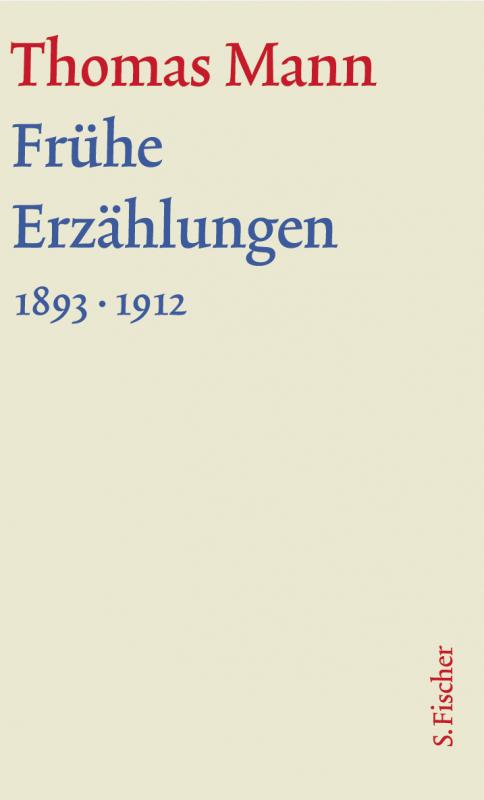 Cover-Bild Frühe Erzählungen 1893-1912