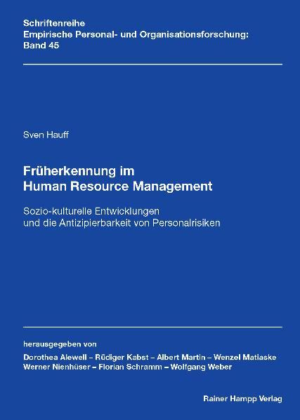 Cover-Bild Früherkennung im Human Resource Management