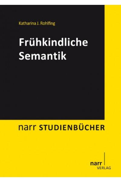 Cover-Bild Frühkindliche Semantik