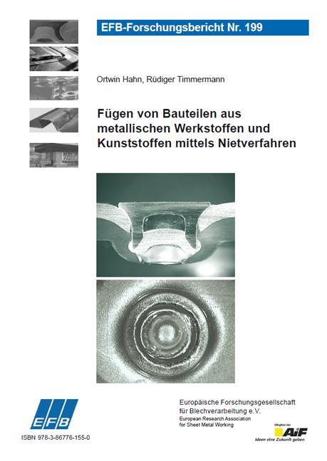 Cover-Bild Fügen von Bauteilen aus metallischen Werkstoffen und Kunststoffen mittels Nietverfahren