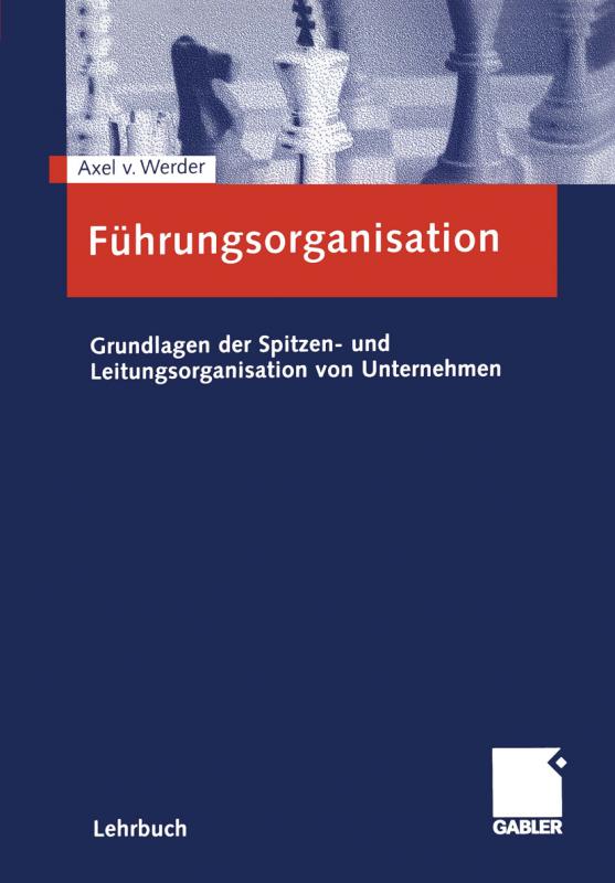 Cover-Bild Führungsorganisation