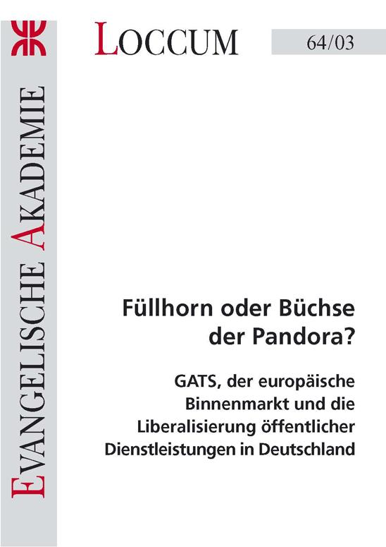 Cover-Bild Füllhorn oder Büchse der Pandora?