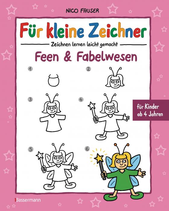 Cover-Bild Für kleine Zeichner - Feen und Fabelwesen