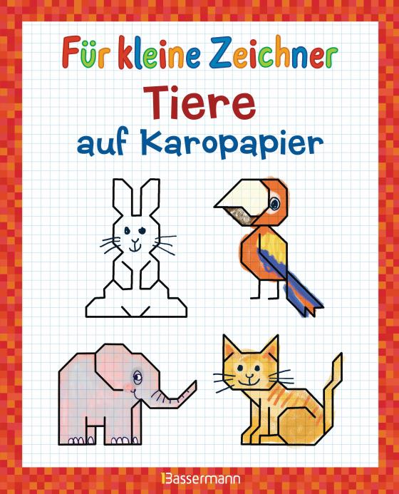 Cover-Bild Für kleine Zeichner - Tiere auf Karopapier