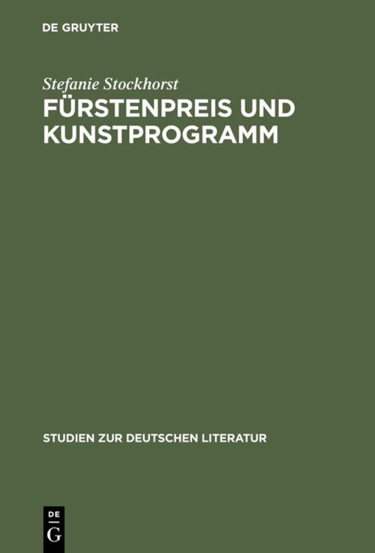 Cover-Bild Fürstenpreis und Kunstprogramm